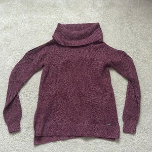 Hollister Shoulder Cut-Out Turtle-Neck Sweater - Size S